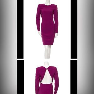 Stella McCartney stunning fit open back midi cocktail  pencil work dress…